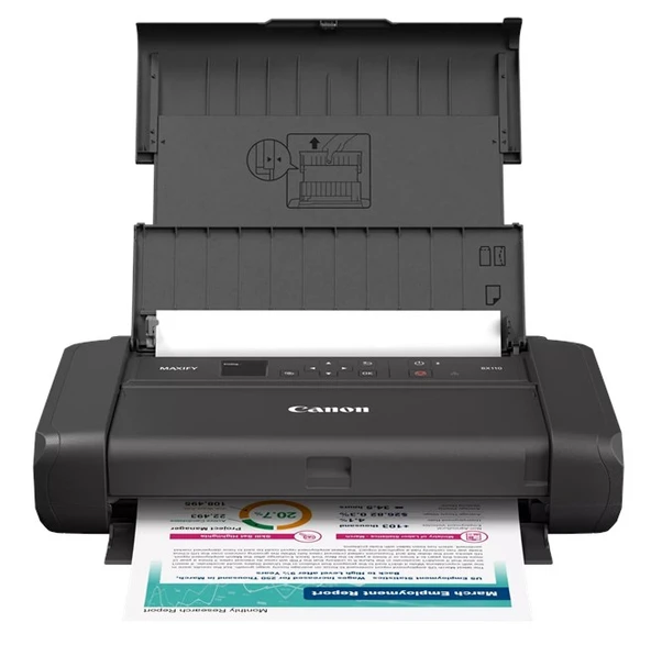 Canon Maxify BX110 Pilli Taşınabilir Yazıcı Wi-Fi - Resim 2