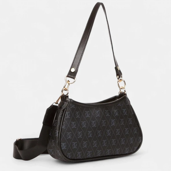 Lederax Suni Deri Baget El ve Omuz Çantası LD578 - Resim 8