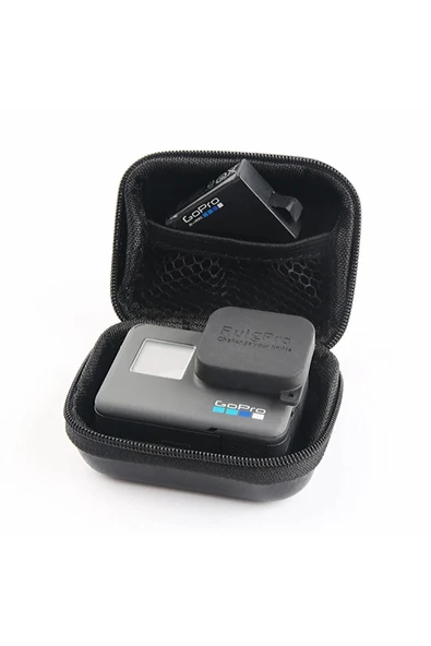 Gopro Hero 12 11 10 9 8 7 6 5 4 Mini Su Geçirmez Aksiyon Kamera Taşıma Çantası - 5