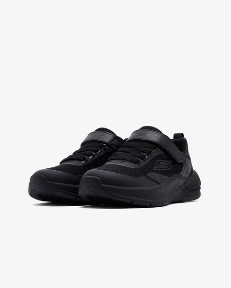 Skechers 303657L BBK Microspec Advance Kız Çocuk Spor Ayakkabı - Resim 10