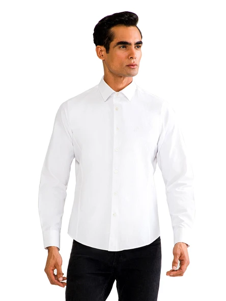 D'S Damat Gömlek Kuplu Beyaz ürün görseli