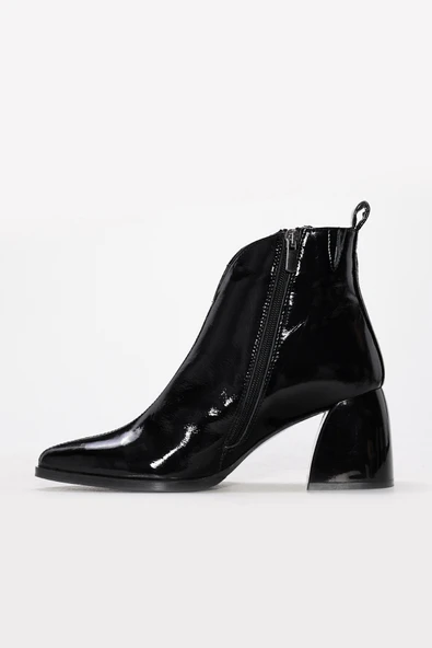 Hakiki Deri  Kadın Kalın Topuklu Bot 064SZA805 - Resim 2