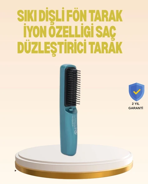 2600mAh Bataryalı Elektrikli Saç Düzleştirici – ABS Gövde ürün görseli 1