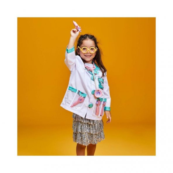 Enfal Lets Be Child Lc Doktor Seti ve Çocuk Kostümü Pembe LC30896 - 3