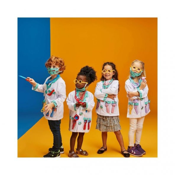 Enfal Lets Be Child Lc Doktor Seti ve Çocuk Kostümü Pembe LC30896 - 4