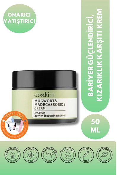 Mugwort Ve Madecassoside Içeren Yatıştırıcı Ve Onarıcı Nemlendirici Bakım Kremi 50 ml