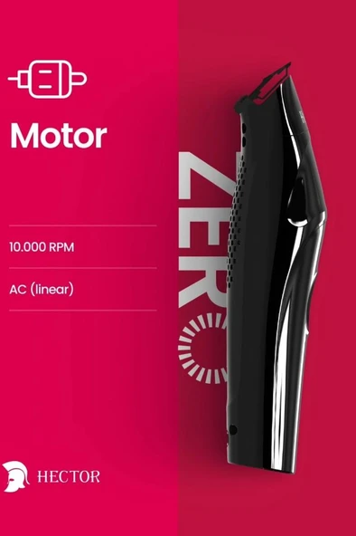 Hector Zero Çizim ve Sıfırlama Makinesi 10.000 RPM Siyah - 3