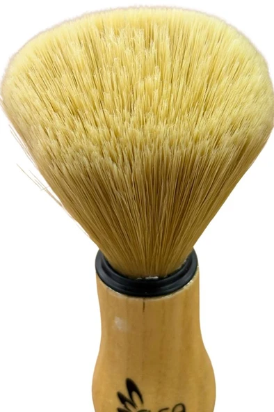 ELSA Premium Büyük Boy Ense Fırçası Açık Renk Ahşap Sap 16 cm - 3