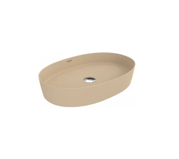 Creavit LP160 Loop Oval Çanak Lavabo 40x60 cm Mat Cappuccino ürün görseli
