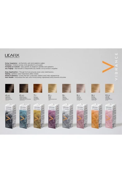 Lilafix Vibrance Geçiş Boyası 6.00 Doğal Açık Kahve - 2