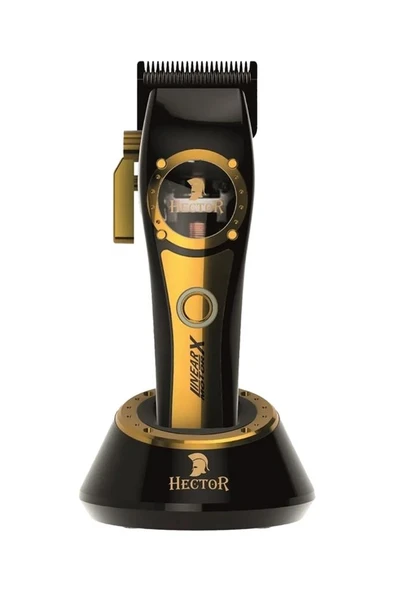 Hector Linear X Saç Kesim ve Çizim Makinesi 11.200 RPM Gold-Siyah