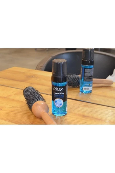 Zenix Saç Köpüğü Foam Wax Güçlü Hacim Parlak Görünüm 150 Ml 2 Numara - 3