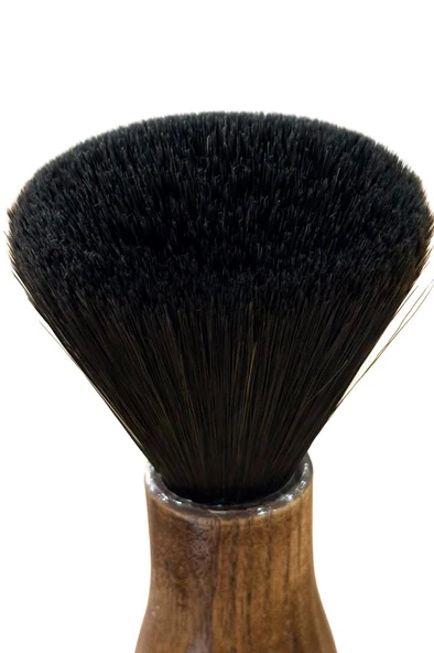 ELSA Premium Büyük Boy Ense Fırçası Koyu Renk Ahşap Sap 16 cm - 3