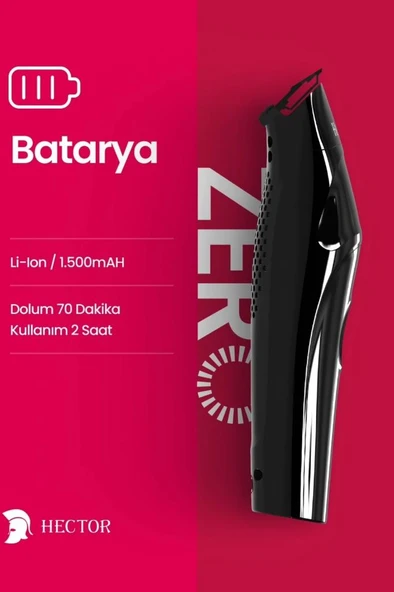 Hector Zero Çizim ve Sıfırlama Makinesi 10.000 RPM Siyah - 4