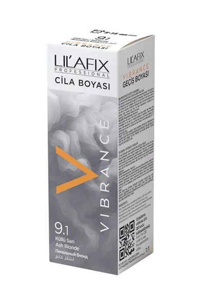 Lilafix Vibrance Cila Boyası 9.1 Küllü Sarı