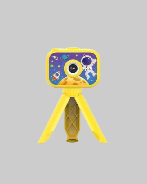 1080P HD Çocuk Vlog Kamerası – Tripod ve Eğitici Oyunlarl - 5