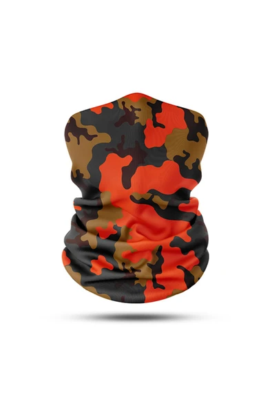 Vexo Bandana Camouflage Turuncu - Resim 2