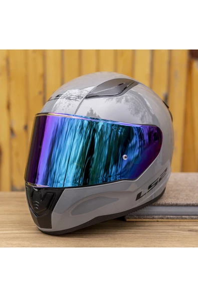 LS2 Rapıd Nardo Gri Kask - Resim 2
