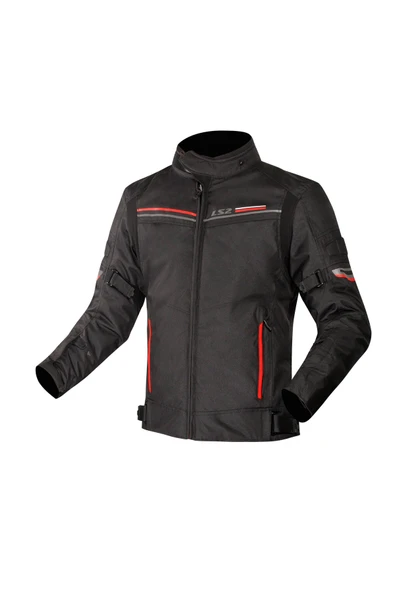 LS2 Shadow Siyah-kırmızı ürün görseli 1