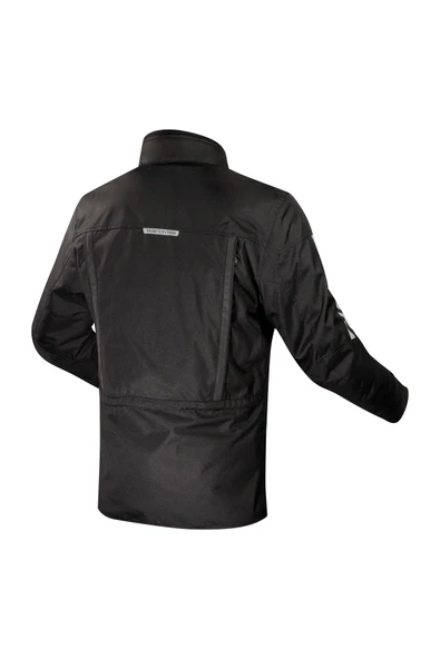 LS2 Metropolıs Evo 4 Mevsim Waterproof Motosiklet Montu Siyah - Resim 2