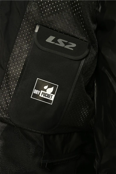 LS2 BGL RIVA MONT SİYAH - Resim 3