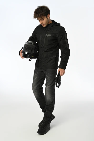 LS2 METROPOLIS EVO MONT SİYAH - Resim 6