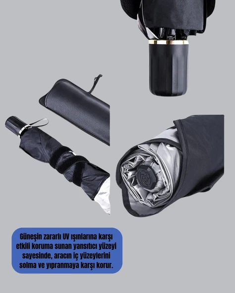 Katlanabilir Oto Güneşlik – UV Koruma ve Isı Yalıtımı - 4