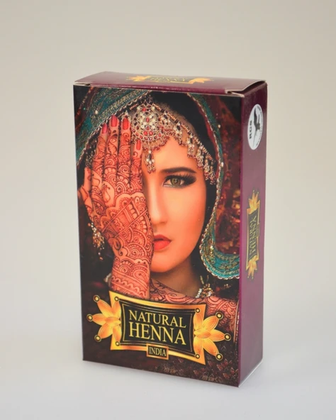 Doğal Hint Kınası – Tek Kutu Paket 16 gr – Çeyizlik ve Özel Günler İçin Kına - 1