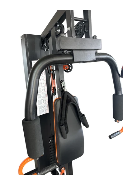 HEPİTOP 68 Kg Ağırlık Plakalı Çok Fonksiyonlu Ev Spor Aleti | 205x100x200 cm Full Body Çalışma İstasyonu - 6