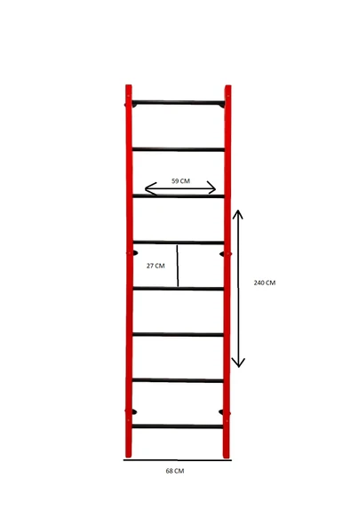 HEPİTOP Duvara Monte İsveç Duvarı 240 Cm - 5
