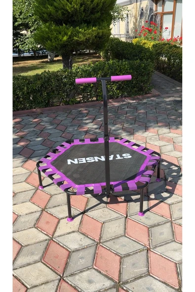HEPİTOP 115 Cm 45 INC Tutunmalı Step Trambolin Katlanabilir Türkiyede Tek - 2