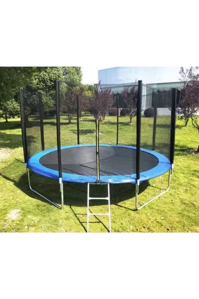 HEPİTOP File Korumalı Büyük Boy Trambolin 366 Cm Trambolin Bahçe Tipi Trampolin 12 Ft