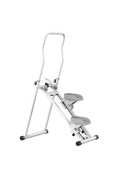 HEPİTOP Katlanabilir Dikey Tırmanma Egzersiz Aleti Yeni Versiyon Beyaz - 3