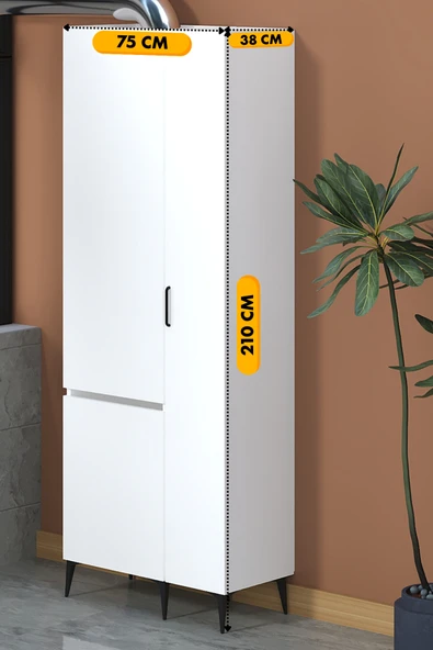 Hagi Boy Dolaplı Kombi Dolabı ürün görseli 1