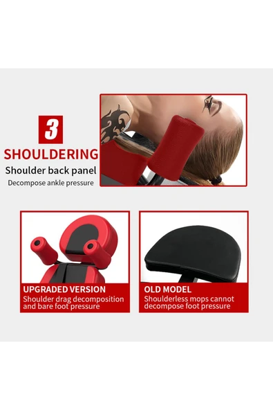 HEPİTOP Ters Duruş Sehpası, İnversiyon Terapi Aleti, Baş Aşağı Duruş Egzersiz Standı Inversion Therapy - 2