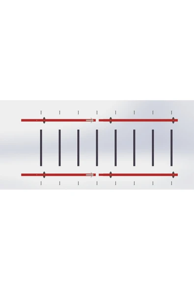 HEPİTOP Duvara Monte İsveç Duvarı 240 Cm - 6