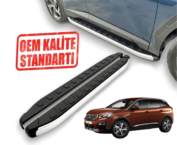 3008 2017-2024 ALYANS ARACA ÖZEL YAN BASAMAK 2017 2018 2019 2020 2021 2022 2023 2024 ürün görseli 1