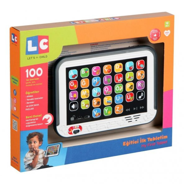 Enfal Lets Be Child Lc Eğitici Ilk Tabletim LC30902 - 3