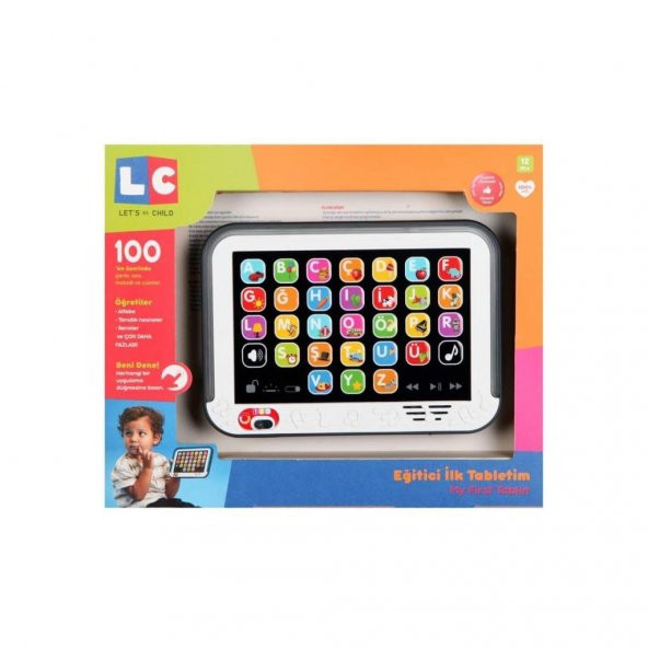 Enfal Lets Be Child Lc Eğitici Ilk Tabletim LC30902 - 5