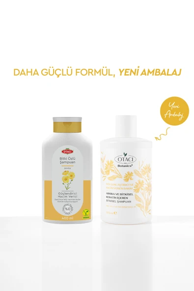Botanics + Dolgunluk & Hacim Veren Bakım - Arnika ve Bitkisel Keratin İçeren Bitkisel Şampuan - Resim 2
