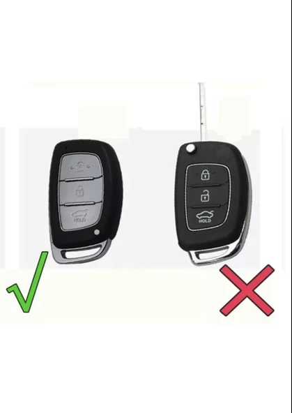 HYUNDAİ ELANTRA İX35 TUCSON İ10 İ20 İ30 İ40 İX35 ANAHTAR KILIFI 2.RESİME BAKINIZ - Resim 2