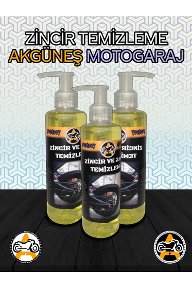 AKGÜNEŞ MOTOGARAJ Akgüneş Motosiklet Zinciri Temizleme Sıvısı