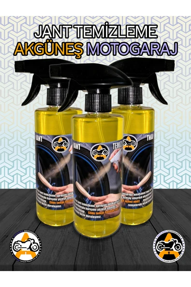 AKGÜNEŞ MOTOGARAJ Akgüneş Araba ve Motosiklet  Uyumlu Jant Temizleme Spreyi Kopyası 400 ml sprey şişe