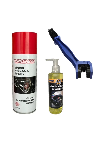AKGÜNEŞ MOTOGARAJ AKGÜNEŞ ZİNCİR BAKIM SETİ