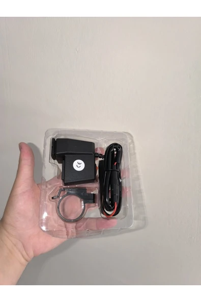 AKGÜNEŞ MOTOGARAJ Akgüneş Evrensel Motosiklet ve Scooter Çift USB Şarj ve Akü Şarj Göstergesi - 4