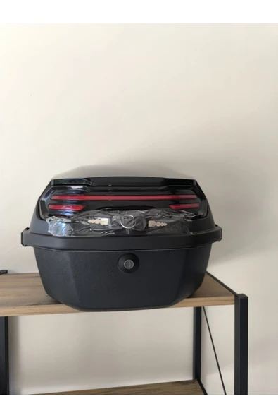 AKGÜNEŞ MOTOGARAJ Akgüneş Ithal 33 Lt Motosiklet Arka Çantası Topcase