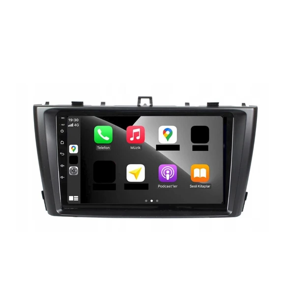 Toyota Avensis Siyah Renk Android Multimedya Sistemi 4-64 Cadence (2009-2015) - Resim 4