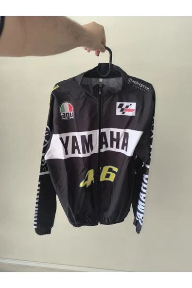 AKGÜNEŞ MOTOGARAJ YAMAHA KAPLAMAL MOTOSİKLET YAĞMURLUĞU SİYAH