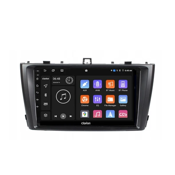 Toyota Avensis Siyah Renk Android Multimedya Sistemi 4-64 Cadence (2009-2015) - Resim 6