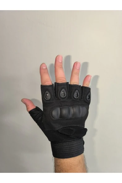 AKGÜNEŞ MOTOGARAJ Akgüneş TATİCAL Yarım Motosiklet ve Scooter Eldiveni YEŞİL VEYA SİYAH - 6